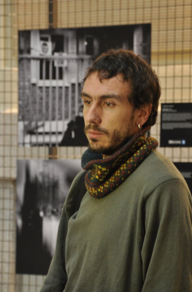 Olmo Calvo en La Casa Encendida de Madrid. BF